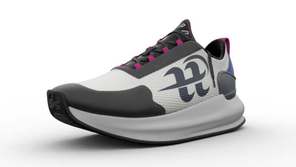 54-80 TRAINER (White/Black/Navy/Fuchsia) - Image 2